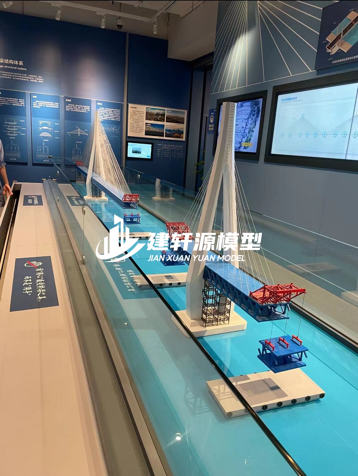 汤旺河桥梁模型定制