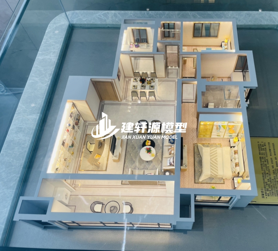 汤旺河地产户型模型